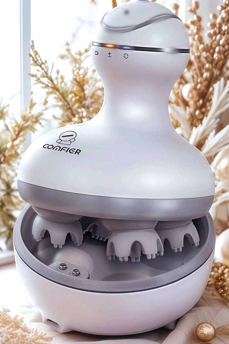 Electric Scalp & Body Massager - Stress Relief + Hair Growth